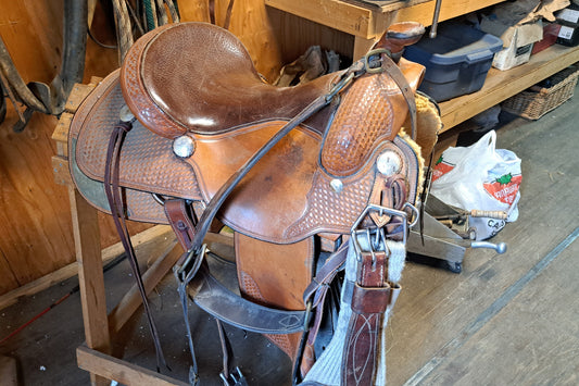 Custom made Western Saddle